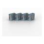 Lindy Bloqueador de Puerto USB Tipo A, Pack de 10, Azul