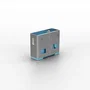 Lindy Bloqueador de Puerto USB Tipo A, Pack de 10, Azul
