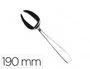 JAY Cuchara de mesa serie Hotel en acero inoxidable plata
