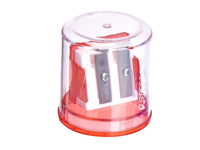 Pincello Sacapuntas Doble Redondas Surtidos 9.5x13.5x4 cm (Set de 24)