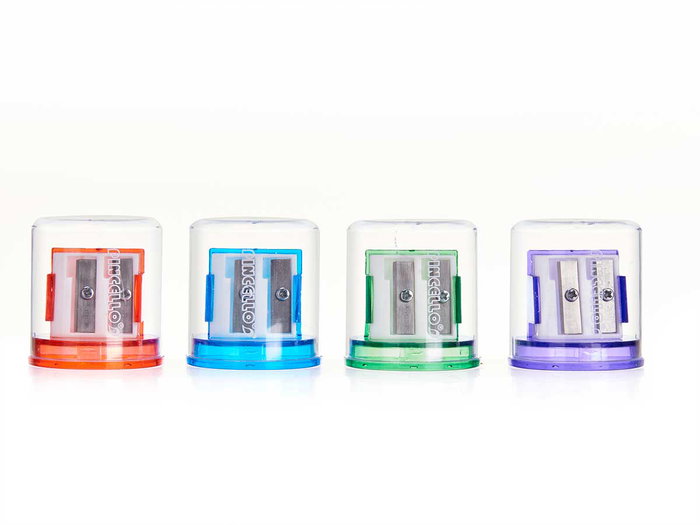 Pincello Sacapuntas Doble Redondas Surtidos 9.5x13.5x4 cm (Set de 24)