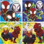 Educa Puzzles Progresivos Dino Spidey EDU8412668203433 - 12+16+20+25 piezas