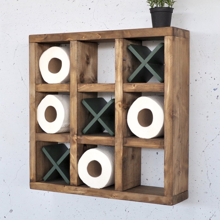 Hanah Home Estantería de Pared Raf297 Madera Maciza Decorativa 42.5 cm Hanah Home Estantería de Pared Raf297 Madera Maciza Decorativa 42.5 cm