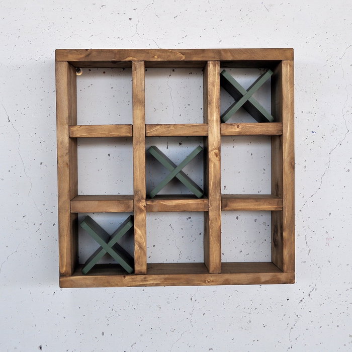 Hanah Home Estantería de Pared Raf297 Madera Maciza Decorativa 42.5 cm Hanah Home Estantería de Pared Raf297 Madera Maciza Decorativa 42.5 cm