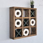 Hanah Home Estantería de Pared Raf297 Madera Maciza Decorativa 42.5 cm