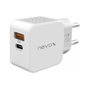 nevox Cargador HC-2009 USB PD Type C + QC3.0 30W Blanco