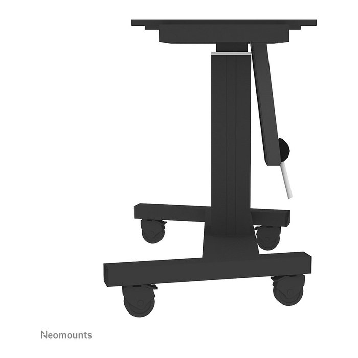NEOMOUNTS Soporte de TV motorizado para suelo M2500TBLACK, inclinable, para pantallas de 42 a 100 pulgadas (106-254 cm), VESA hasta 800x600, carga 150 kg