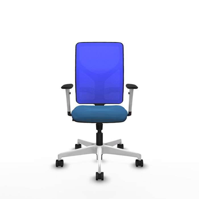 PIQUERAS Y CRESPO Silla de oficina Motilla con mecanismo Sincro, Azul PIQUERAS Y CRESPO Silla de oficina Motilla con mecanismo Sincro, Azul