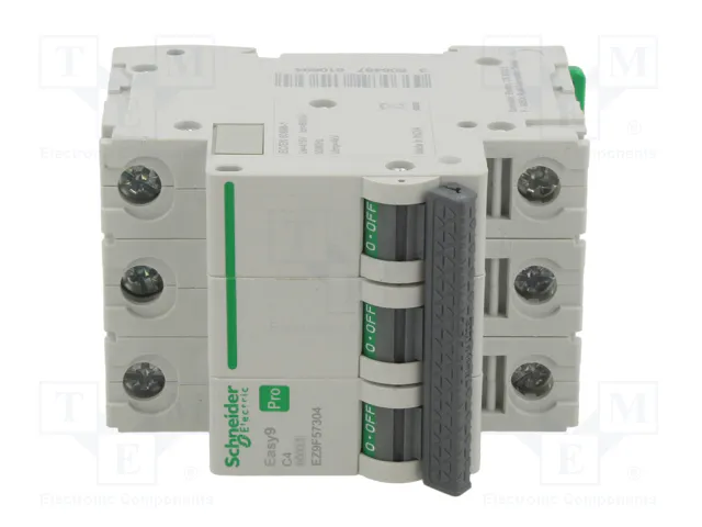 SCHNEIDER ELECTRIC Easy9 Pro MCB 4A 3 Polos 6kA