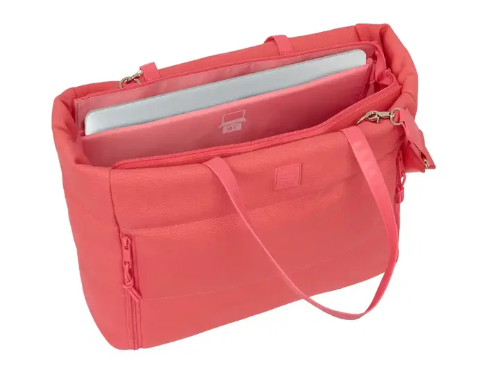 Safta Bolso con bolsillo para portátil 14,1'' Naranja