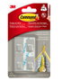 3M Command Gancho de acero inoxidable pequeño, 19 x 30 x 15 mm
