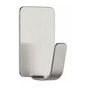 3M Command Gancho de Acero Inoxidable, Pequeño 19x30x15 mm, 17031ss-4, 4 Ud. + 5 Tiras, Carga Máx. 225 gr