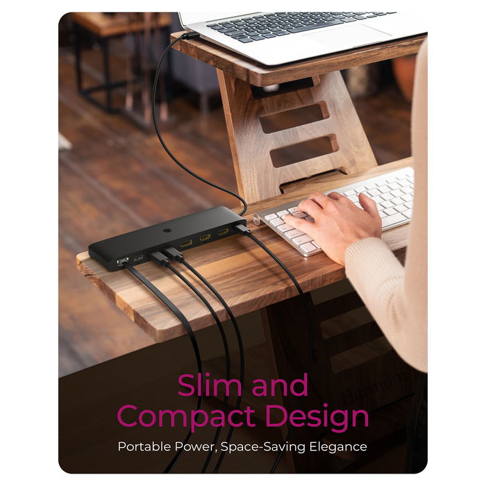 ICY BOX IB-DK2116-C USB-C 11-in-1 PD 100W DockingStation