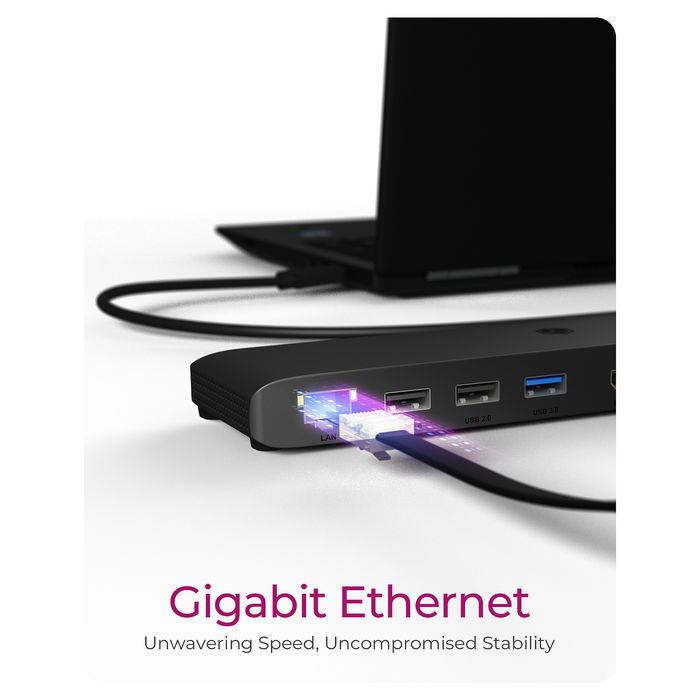 ICY BOX IB-DK2116-C USB-C 11-in-1 PD 100W DockingStation