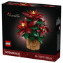 LEGO 10370 Icons Botanicals Flor de Pascua Weihnachtsstern, Juego de Construcción de 608 Piezas para Adultos, Coleccionable, Multicolor