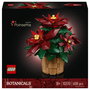 LEGO 10370 Icons Botanicals Flor de Pascua Weihnachtsstern, Juego de Construcción de 608 Piezas para Adultos, Coleccionable, Multicolor