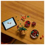 LEGO 10370 Icons Botanicals Flor de Pascua Weihnachtsstern, Juego de Construcción de 608 Piezas para Adultos, Coleccionable, Multicolor
