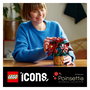 LEGO 10370 Icons Botanicals Flor de Pascua Weihnachtsstern, Juego de Construcción de 608 Piezas para Adultos, Coleccionable, Multicolor