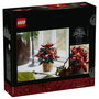 LEGO 10370 Icons Botanicals Flor de Pascua Weihnachtsstern, Juego de Construcción de 608 Piezas para Adultos, Coleccionable, Multicolor