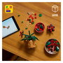 LEGO 10370 Icons Botanicals Flor de Pascua Weihnachtsstern, Juego de Construcción de 608 Piezas para Adultos, Coleccionable, Multicolor