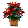 LEGO 10370 Icons Botanicals Flor de Pascua Weihnachtsstern, Juego de Construcción de 608 Piezas para Adultos, Coleccionable, Multicolor