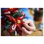 LEGO 10370 Icons Botanicals Flor de Pascua Weihnachtsstern, Juego de Construcción de 608 Piezas para Adultos, Coleccionable, Multicolor