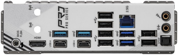 ASRock X870 PRO RS ATX Blanco para Socket AM5 ASRock X870 PRO RS ATX Blanco para Socket AM5