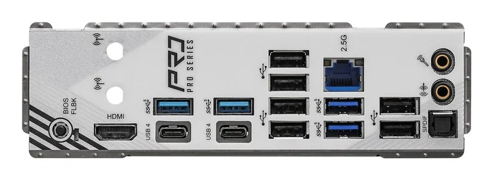 ASRock X870 PRO RS ATX Blanca