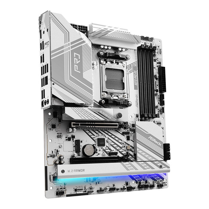 ASRock X870 PRO RS ATX Blanco para Socket AM5 ASRock X870 PRO RS ATX Blanco para Socket AM5