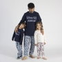Pijama Largo Single Jersey Disney 100 Azul Oscuro 12 Años