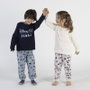 Pijama Largo Single Jersey Disney 100 Azul Oscuro 12 Años