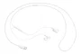 Samsung EO-IC100 Auriculares Intraurales Alámbricos USB Tipo-C con Micrófono para Llamadas y Música - Blanco