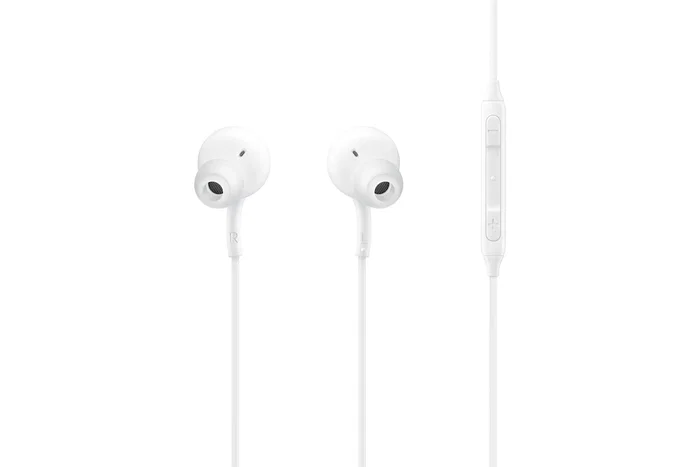 Samsung EO-IC100 Auriculares Intraurales Alámbricos USB Tipo-C con Micrófono para Llamadas y Música - Blanco