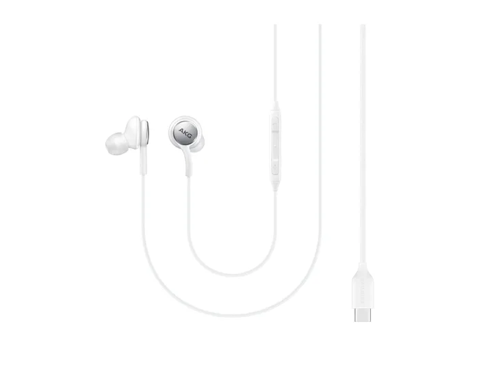 Samsung EO-IC100 Auriculares Intraurales Alámbricos USB Tipo-C con Micrófono para Llamadas y Música - Blanco