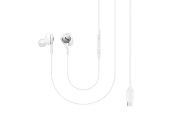 Samsung EO-IC100 Auriculares Intraurales Alámbricos USB Tipo-C con Micrófono para Llamadas y Música - Blanco
