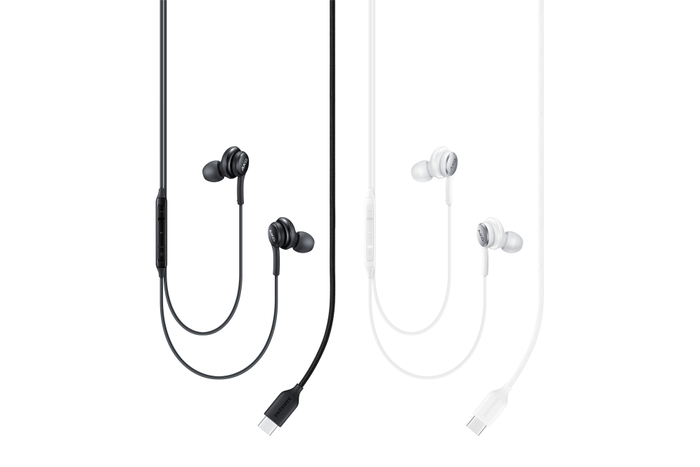 Samsung EO-IC100 Auriculares Alámbrico USB Tipo C para Llamadas y Música, Intraurales, Color Blanco