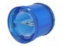 WERMA Señalizador Luminoso LED Azul 24VDC KombiSIGN 72