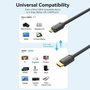 Vention Cable Micro HDMI a HDMI 2.0 4K AGIBF 1m Negro