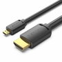 Vention Cable Micro HDMI a HDMI 2.0 4K AGIBF 1m Negro
