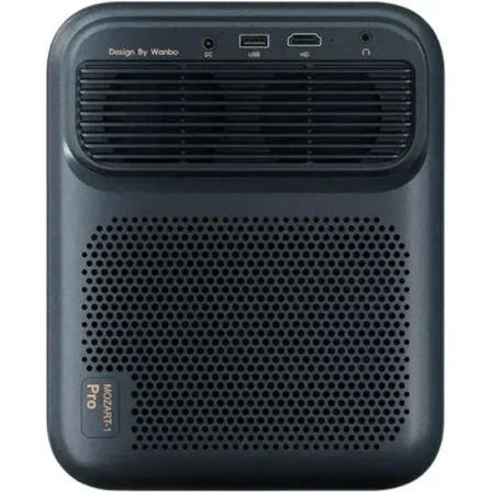 Wanbo Proyector 2025 Mozart 1 Pro Portátil | 1200 Lúmenes ANSI | Full HD | WiFi | HDMI | Azul Oscuro