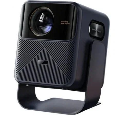 Wanbo Proyector 2025 Mozart 1 Pro Portátil | 1200 Lúmenes ANSI | Full HD | WiFi | HDMI | Azul Oscuro