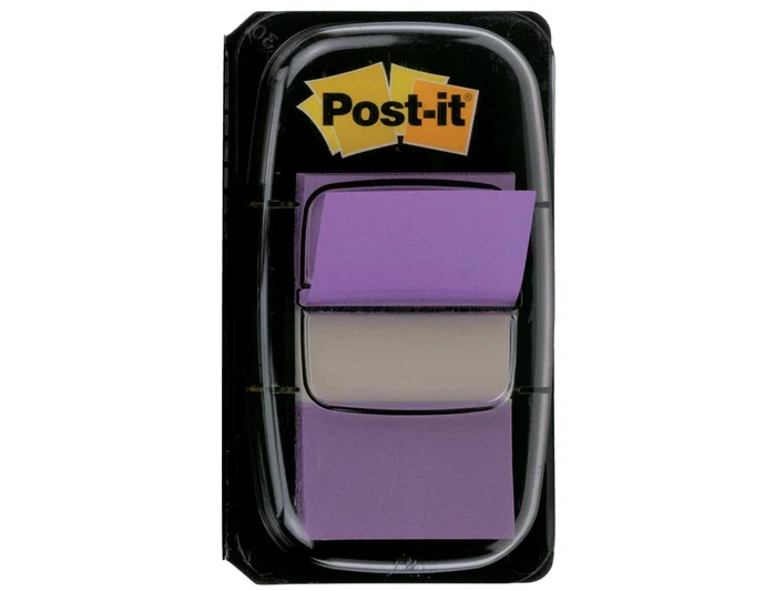 Post-it Banderitas Index 680-8 Violeta con Dispensador Post-it Banderitas Index 680-8 Violeta con Dispensador