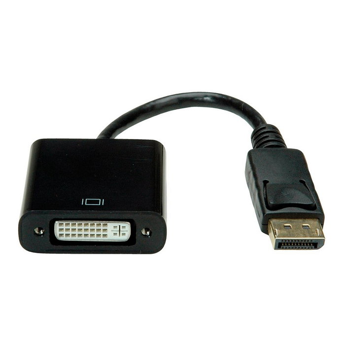 VALUE 12.99.3137 Adaptador de vídeo DisplayPort macho a DVI-D hembra VALUE 12.99.3137 Adaptador de vídeo DisplayPort macho a DVI-D hembra