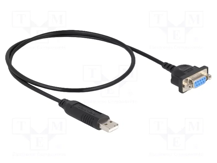 DeLOCK Adaptador USB 2.0 a RS-232 con conector compacto 50 cm FTDI 66453 DeLOCK Adaptador USB 2.0 a RS-232 con conector compacto 50 cm FTDI 66453