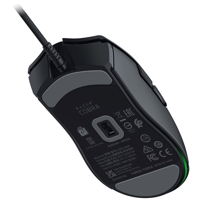 Razer Cobra Ratón Óptico USB Tipo A 8500 DPI Negro Razer Cobra Ratón Óptico USB Tipo A 8500 DPI Negro