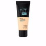 Maybelline FIT ME! MATTE+PORELESS Foundation, Base de Maquillaje Mate y Afinaporos Tono 112 Soft Beige, 30 ml, Para Pieles Mixtas a Grasas