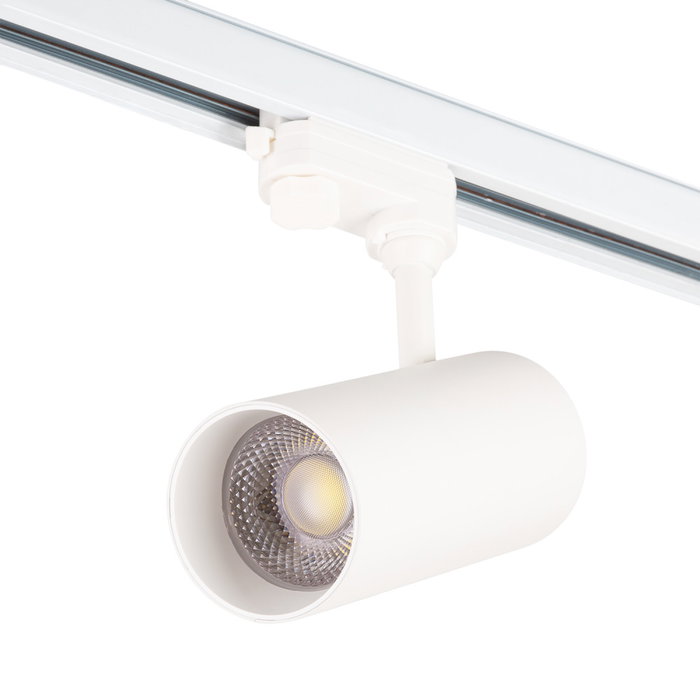 Foco de Carril Trifásico 30W COB CCT Blanco Regulable