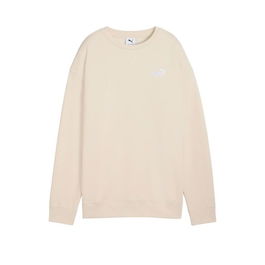Sudadera sin Capucha Mujer Puma Essentials Small No. 1 Logo Beige S