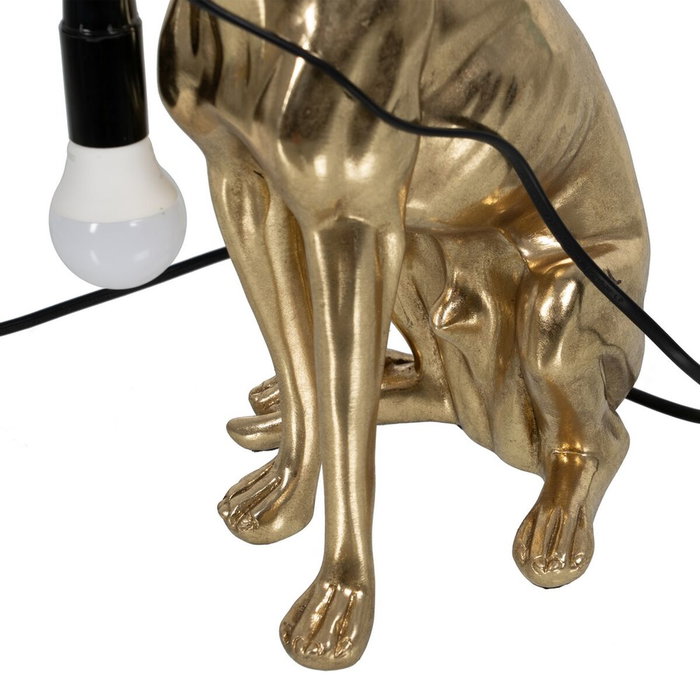 Ixia Lámpara de Mesa Galgo Oro Resina Ixia Lámpara de Mesa Galgo Oro Resina