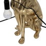 Ixia Lámpara de Mesa Galgo Oro Resina